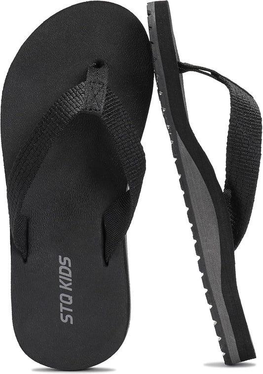STQ KIDS Flip Flops Arch Support Quick Dry Thong Sandals
