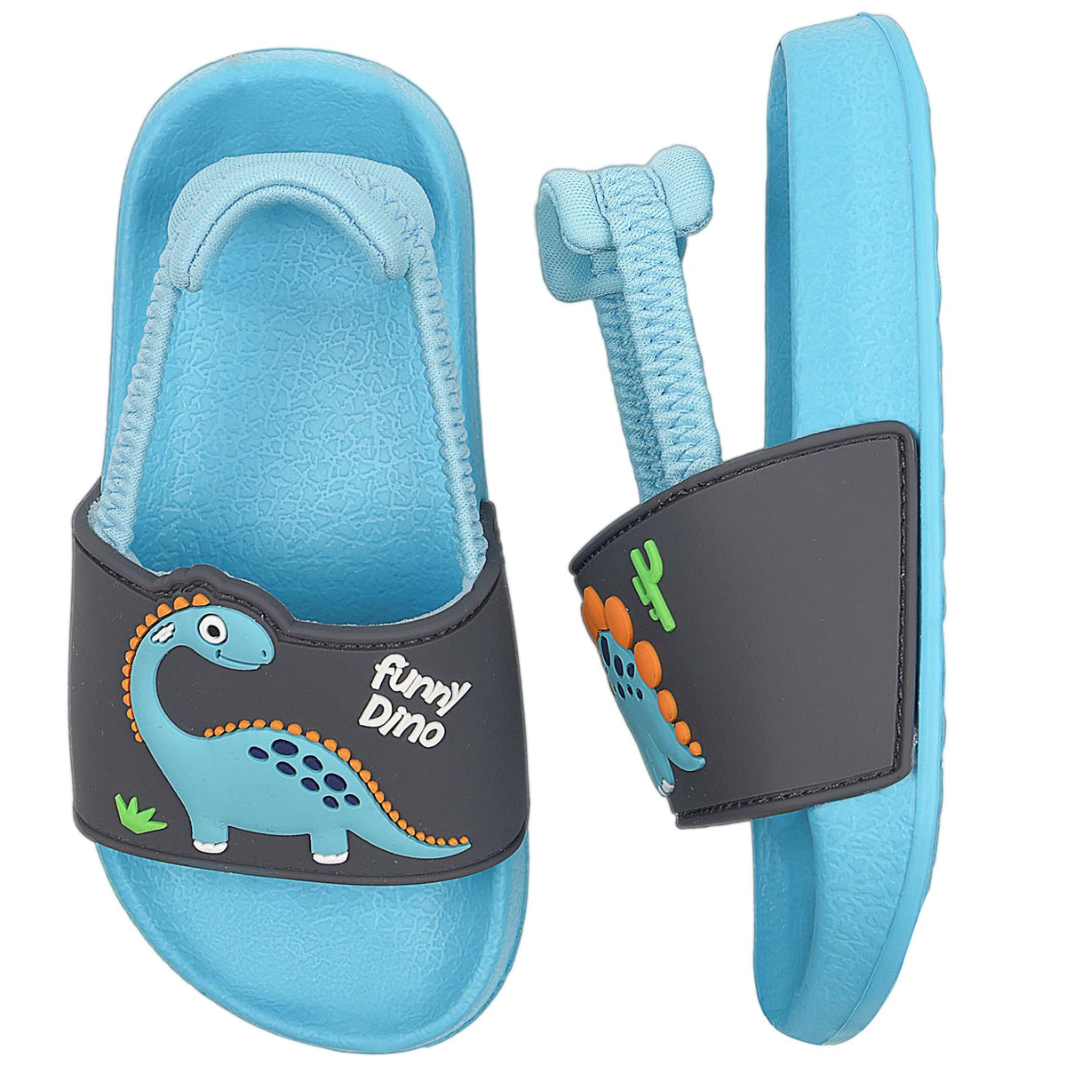 Kids Flip Flops Sandals Toddler Boys Girls Sequin Slides Shower Beach Pool Shoes Slip on Summer Slippers with Back Strap