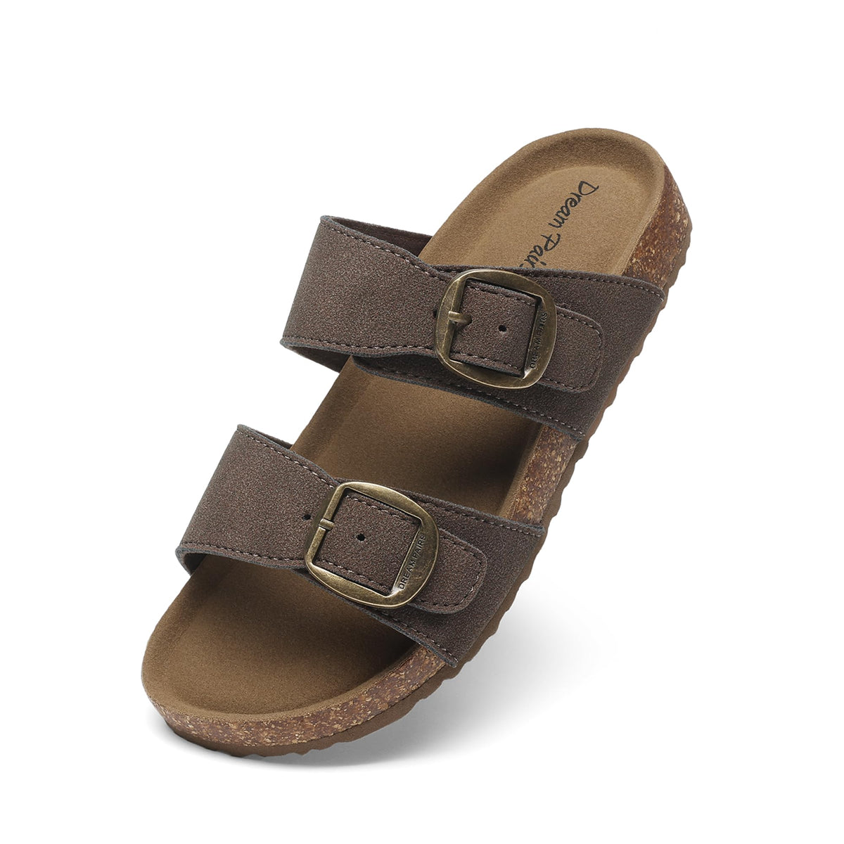 DREAM PAIRS Kids Adjustable Strap Non Slip Sandals