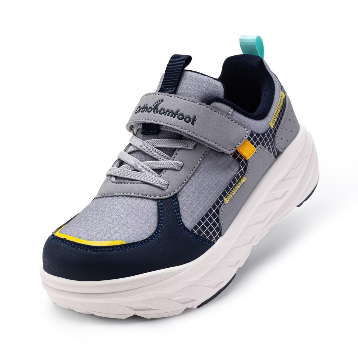 Boys Girls Kids Orthopedic Tennis Shoes: Wide Toe Box Comfortable Casual Arch Support Plantar Fasciitis Running Sneakers, Orthotic Athletic School Sport Walking Shoes for Foot and Pain Relief