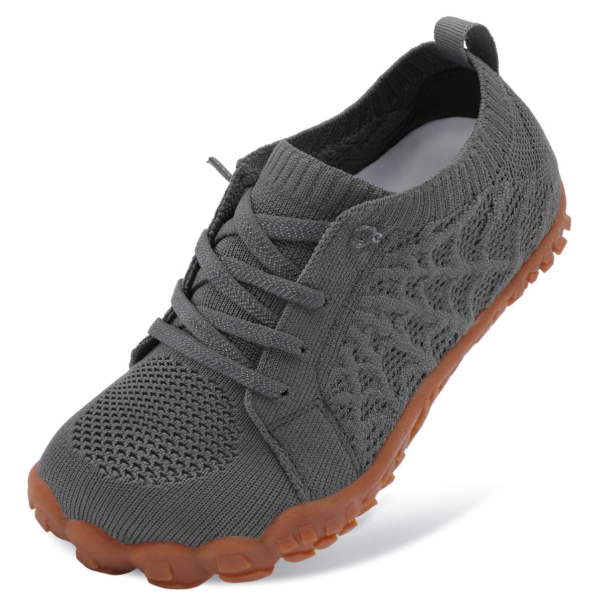 JOINFREE Kids Barefoot Shoes Boys Girls Wide Slip On Shoes Big Kids Breathable Hiking Sneakers Zero Drop Toddler Lightweight Walking Tennis Sneakers Indoor Outdoor