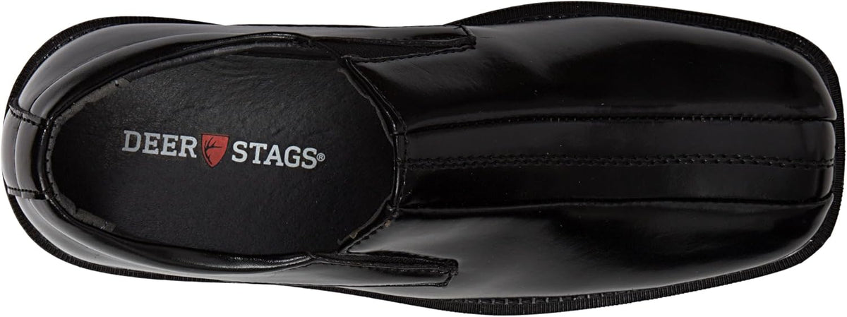 Deer Stags boys Wings Slip-on Loafer, Black, 9 M US Toddler