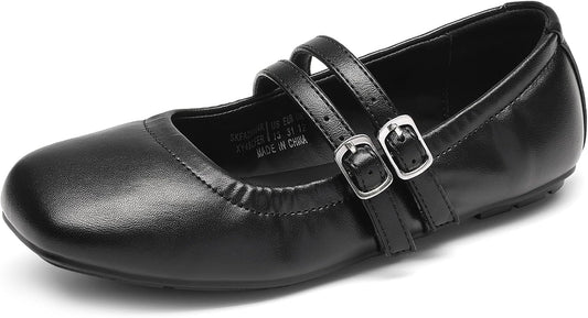 DREAM PAIRS Girls Ballet Flats Mary Jane Dress Shoes