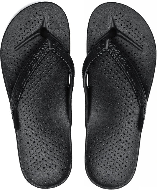 Meik Mangni Kids Flip Flops with Arch Support Comfortable Orthopedic Thong Sandals Non-Slip Waterproof Shower Shoes for Beach Pool Summer Indoor Outdoor