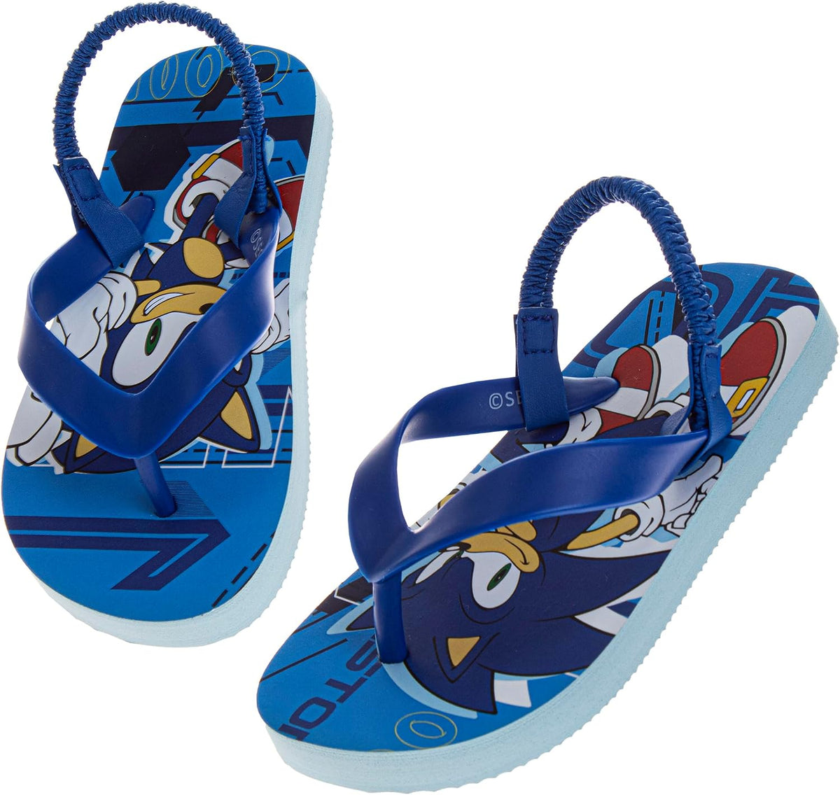 Josmo Kids & Toddler Baby Boys Flip Flops, Mickey Mouse Paw Patrol Sonic Spiderman Monster Jam Minion Beach Sandals, Slip-On Quick Dry Water Shoes For Toddlers And Little Kids (Size 5-10 & 11-13) Summer Sandals