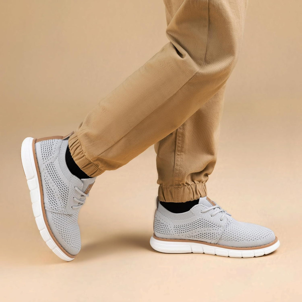 Bruno Marc Boy's Mesh Dress Sneakers Oxfords