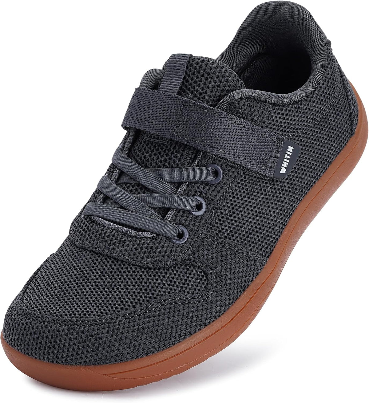 WHITIN Little/Big Kids Wide Toe Box Barefoot Shoes with Zero Drop W8K7