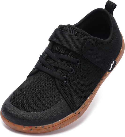 WHITIN Kid Barefoot School Shoes | Boys/Girls Wide Toe Box Sneakers W8K6