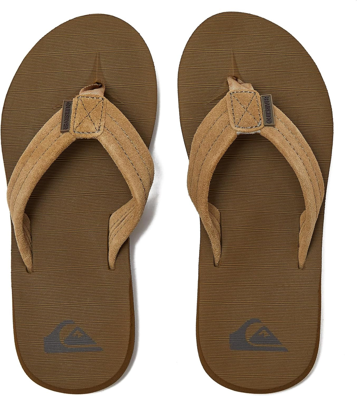 Quiksilver Carver Suede Kids Flip Flops Boys Sandals, Little Kid or Big Kid