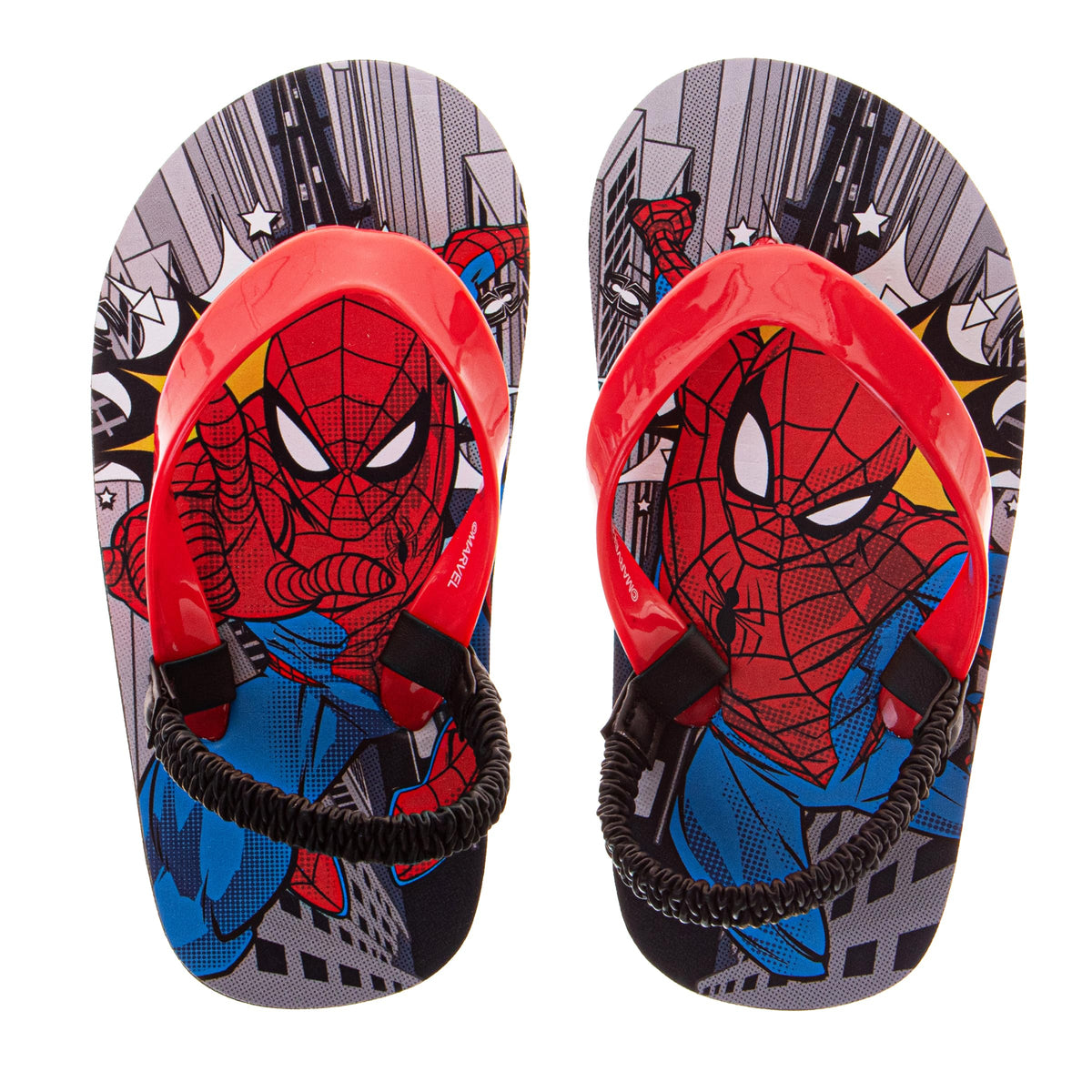 Josmo Kids & Toddler Baby Boys Flip Flops, Mickey Mouse Paw Patrol Sonic Spiderman Monster Jam Minion Beach Sandals, Slip-On Quick Dry Water Shoes For Toddlers And Little Kids (Size 5-10 & 11-13) Summer Sandals